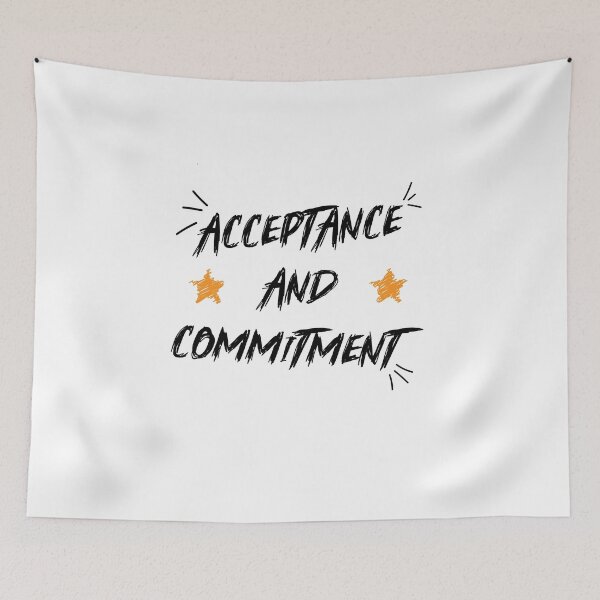Item preview, Acceptance And Commitment Therapy, Self Acceptance shirt for positive people motivational and inspirational designed and sold by kind4you.