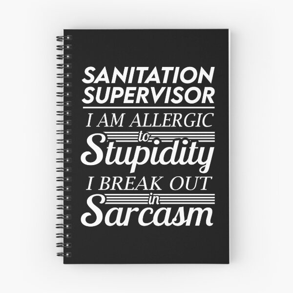 Item preview, Sanitation Supervisor T Shirt - Sarcasm Job Gift Item Tee designed and sold by alexandraf49.