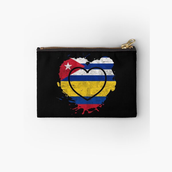 Item preview, Cuban Colombian Heart Colombia y Cuba Amor designed and sold by Dubbra.