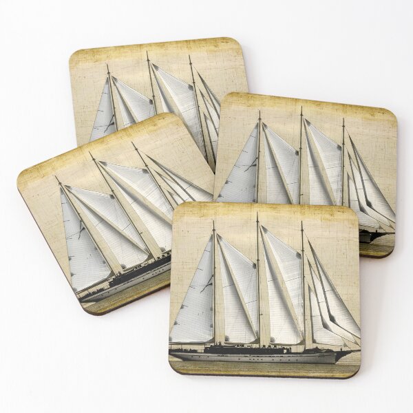 Item preview, old sailboat sailing designed and sold by laikaincosmos.