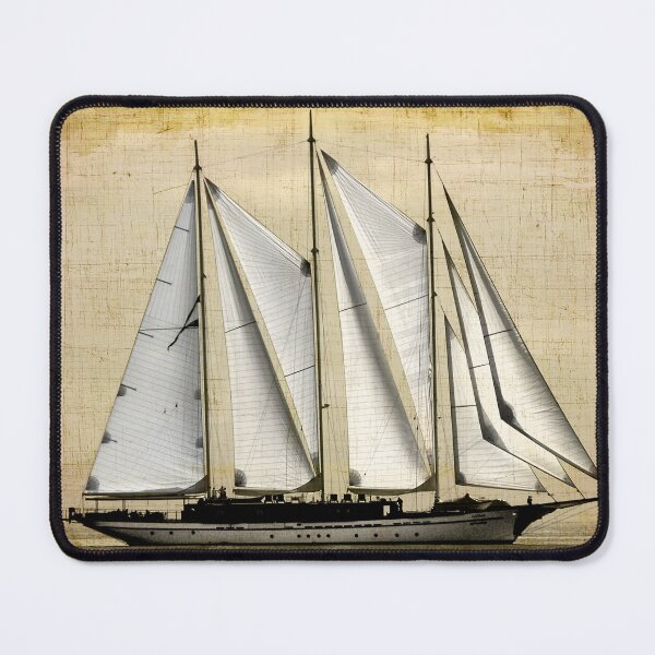 Item preview, old sailboat sailing designed and sold by laikaincosmos.