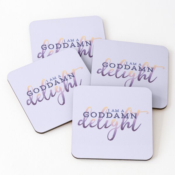 Item preview, I Am a Goddamn Delight designed and sold by Maren Frances.