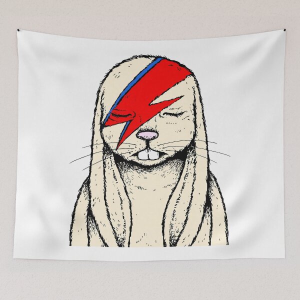 Item preview, Bunny Bowie designed and sold by BlackThroneArt.
