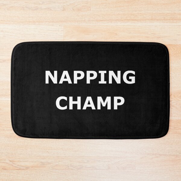Item preview, Napping Champ Simple Design designed and sold by beccaveedesigns.
