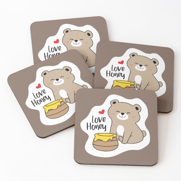 Item preview, Honey Kuma designed and sold by kawaiistudio.