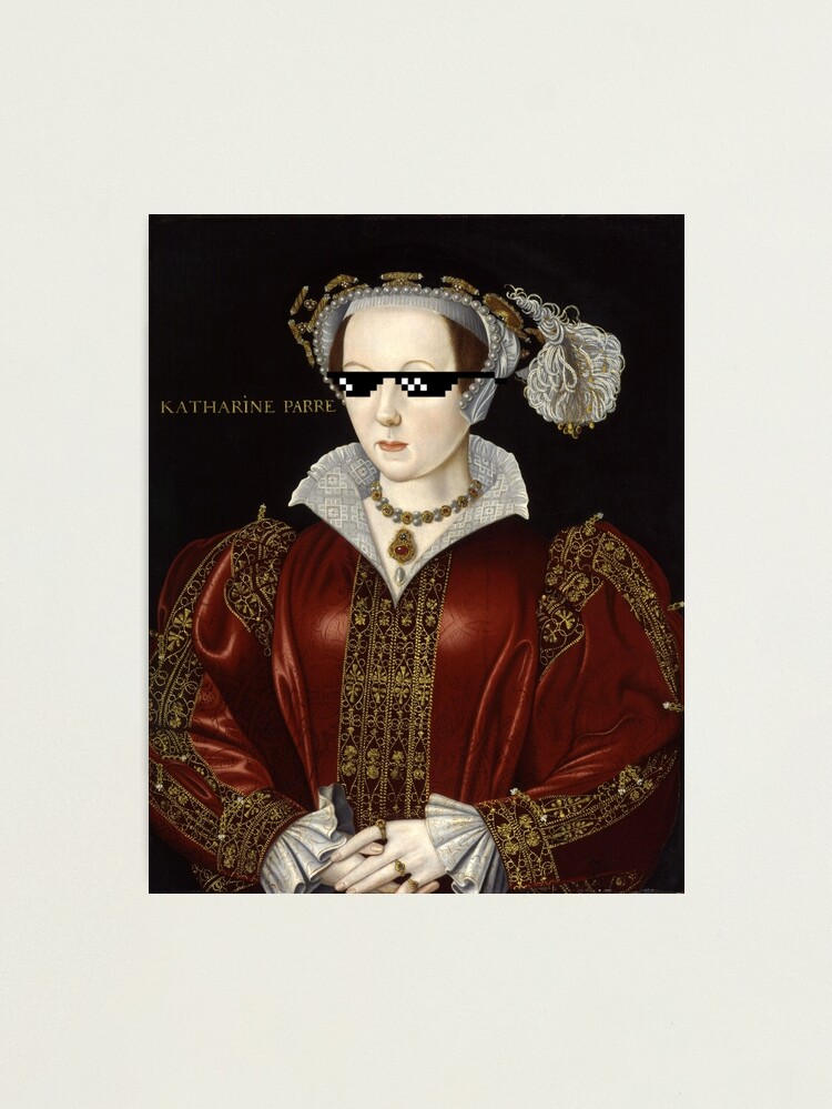 Katherine Parr in Sunglasses Photographic Print