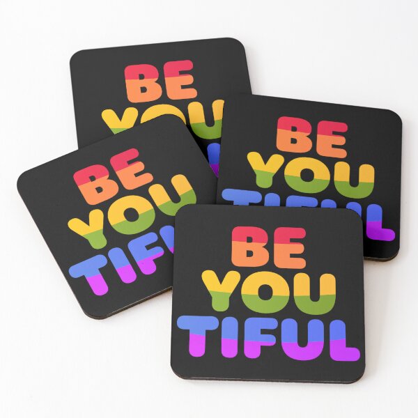 Item preview, You Are Beautiful Pride Love Be Yourself designed and sold by StickerbashCo.
