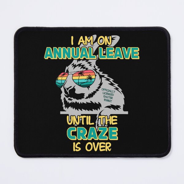 Item preview, Easter Bunny Annual Leave Easter Craze #1943 designed and sold by TheAplus.
