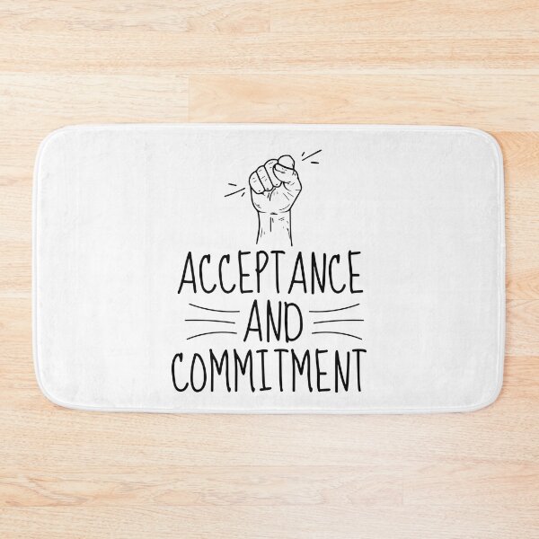 Item preview, ⭐⭐⭐⭐⭐(231) - Acceptance And Commitment Therapy, Self Acceptance shirt for positive people motivational and inspirational designed and sold by kind4you.