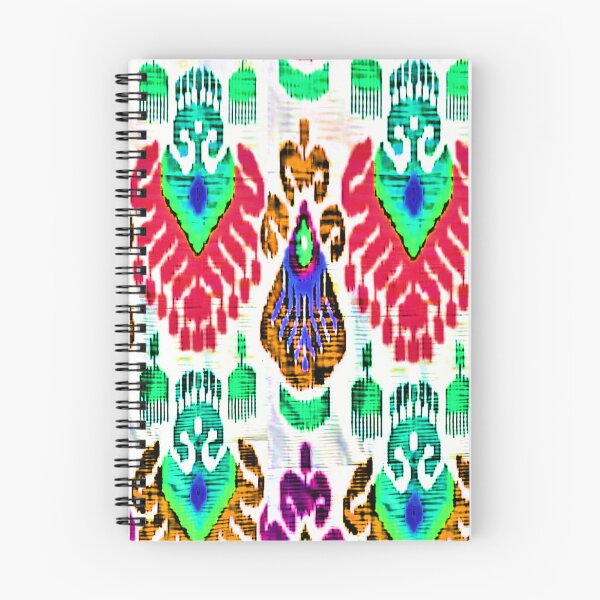 Item preview, Beautiful best floral Uzbek ikat patterns - Uzbek ikat designed and sold by LeFabriqueOuz.