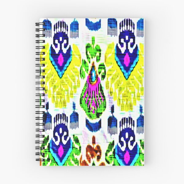 Item preview, Beautiful best floral Uzbek ikat patterns - Uzbek ikat designed and sold by LeFabriqueOuz.