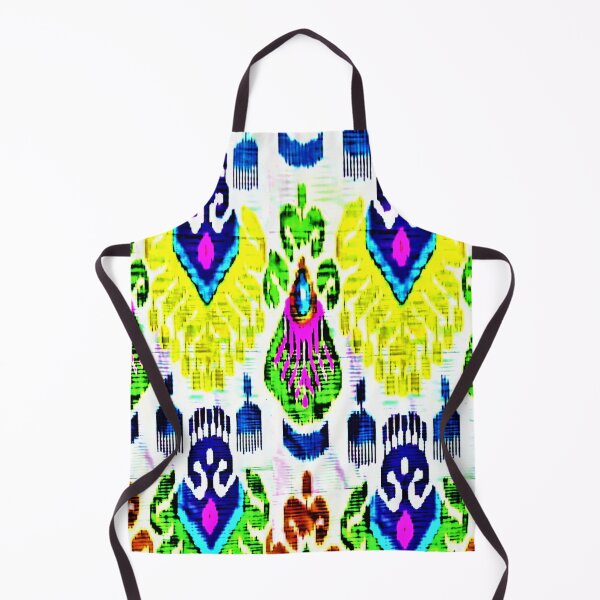 Item preview, Beautiful best floral Uzbek ikat patterns - Uzbek ikat designed and sold by LeFabriqueOuz.