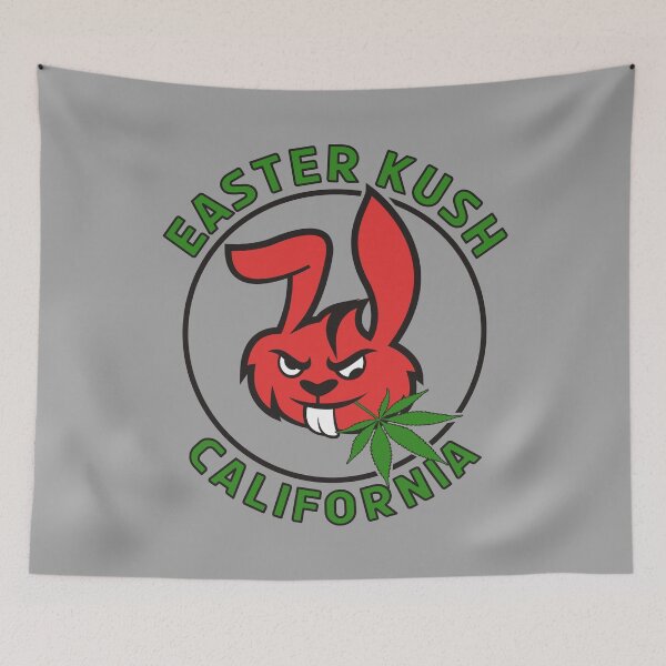 Item preview, Easter Bunny Weed Marijuana Ganja Cannabis #1944 designed and sold by TheAplus.