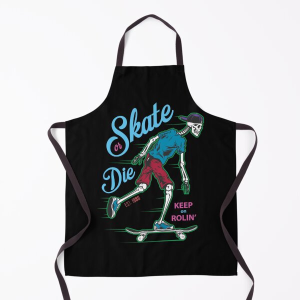 Artikelvorschau, Skate oder stirb Keep On Rollin' Aufkleber entworfen und verkauft von nylaphilli.