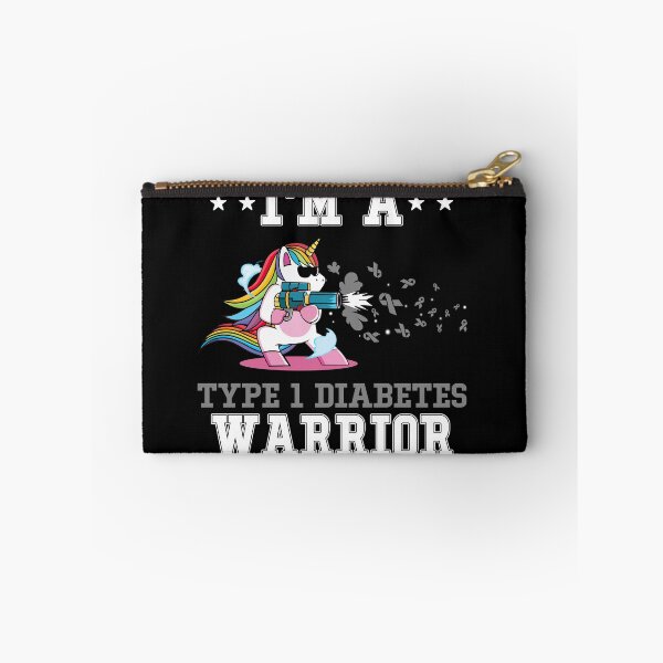 Item preview, Funny Unicorn I'm A Type 1 Diabetes Warrior designed and sold by heppenp.
