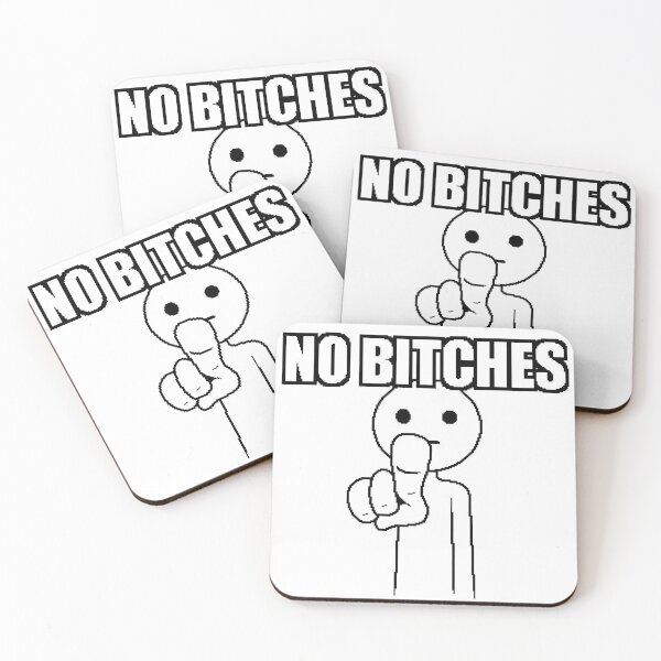 Item preview, No Bitches designed and sold by Leonidastee.