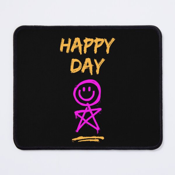 Item preview, Happy Today - Smiling Stick Figure designed and sold by Rusty-Gate98.
