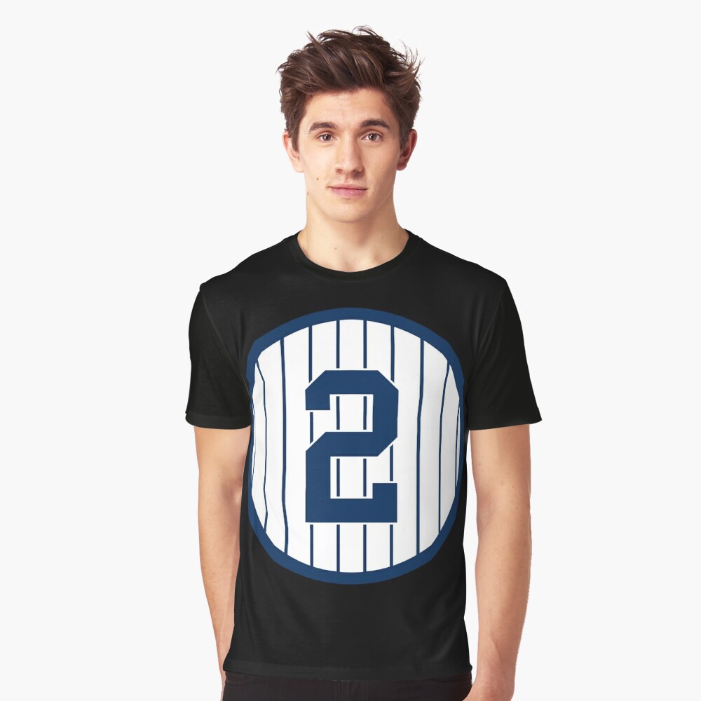 Derek Jeter 2 Jersey Number Sticker Poster for Sale by gretaboone