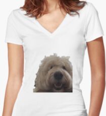 Kirby Women's Fitted V-Neck T-Shirt