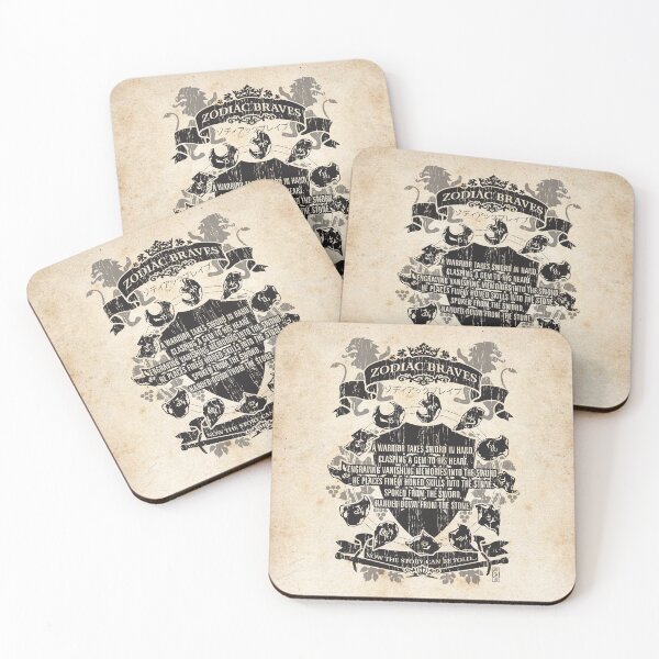 Item preview, Zodiac Braves designed and sold by The Bearded Brush & Blade.