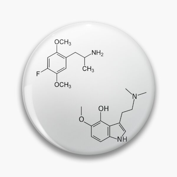 Item preview, serotonin and dopamine chemical structure designed and sold by PopCultureWear.