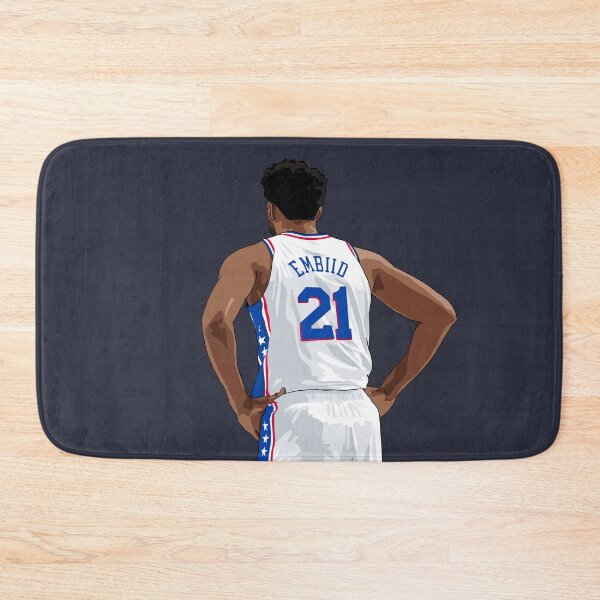 Item preview, Joel Embiid Vector Back White Qiangy designed and sold by qiangdade.
