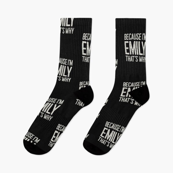 Item preview, Because I’m Emily That’s Why Funny Personalized Name designed and sold by MariosNydras.