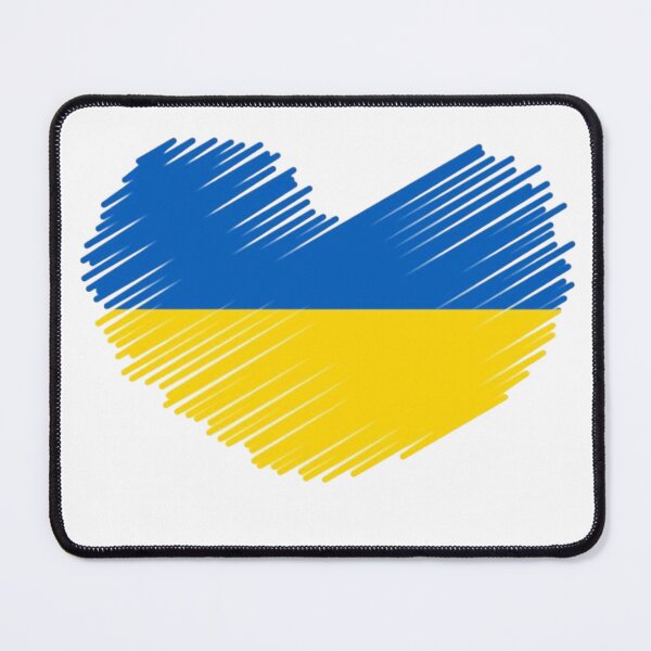 Item preview, Ucraina - Ukraine heart designed and sold by MusicSkateboard.