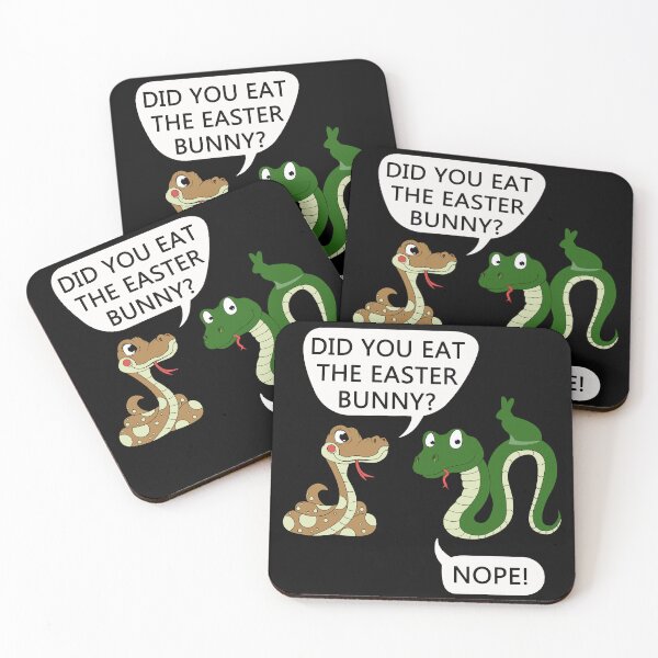 Item preview, Funny Easter Bunny Snakes #1947 designed and sold by TheAplus.