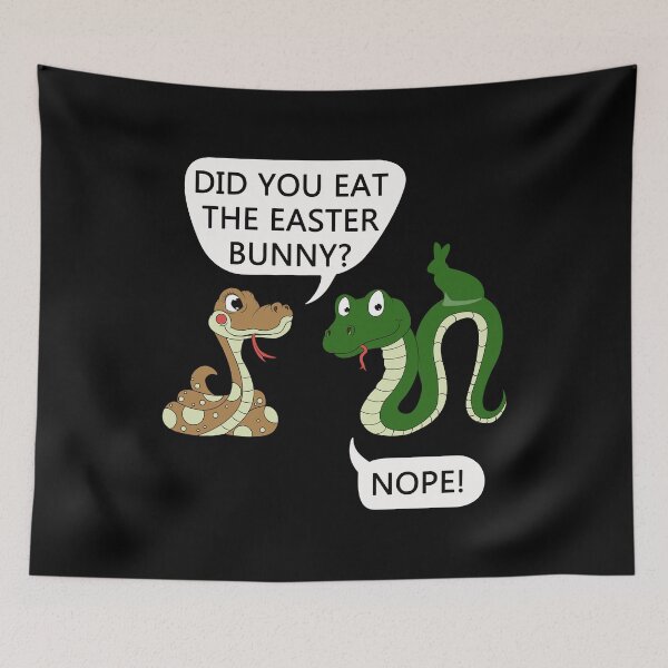Item preview, Funny Easter Bunny Snakes #1947 designed and sold by TheAplus.