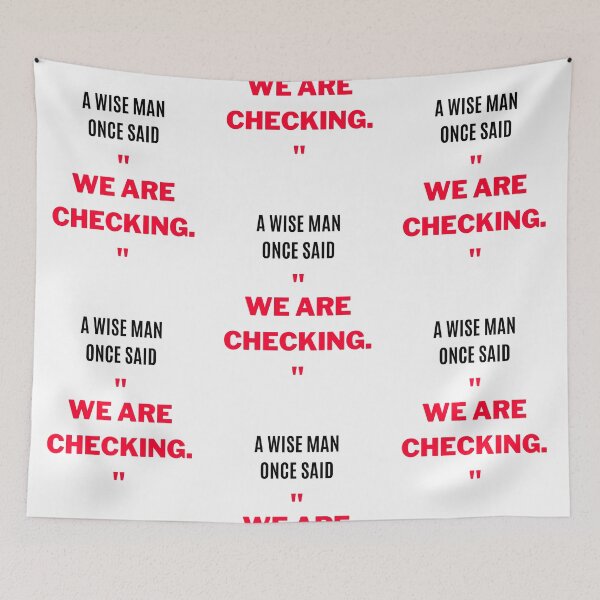 Item preview, "We are checking." (2) designed and sold by F1TwoTee.