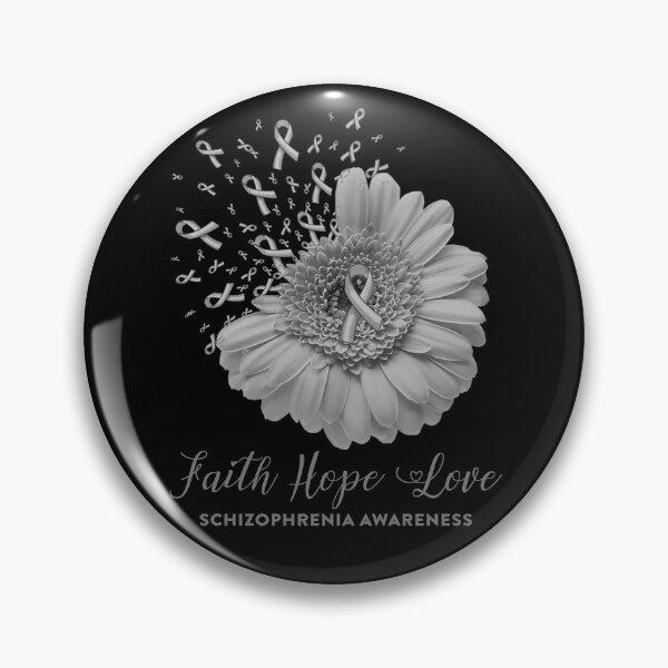 Item preview, Faith Hope Love Schizophrenia Awareness designed and sold by Tadmab.