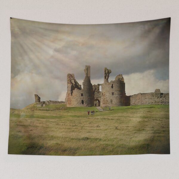 Item preview, Artistic Dunstanburgh Castle in Northumberland designed and sold by Violaman.