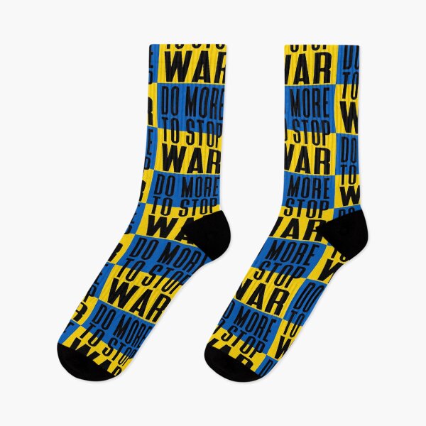 Item preview, Do More To Stop War! Ukraine Flag designed and sold by Trinket-Trickster.