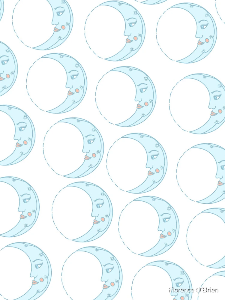 Thumbnail 5 of 5, iPhone Case, moon pattern designed and sold by Florence O’Brien.