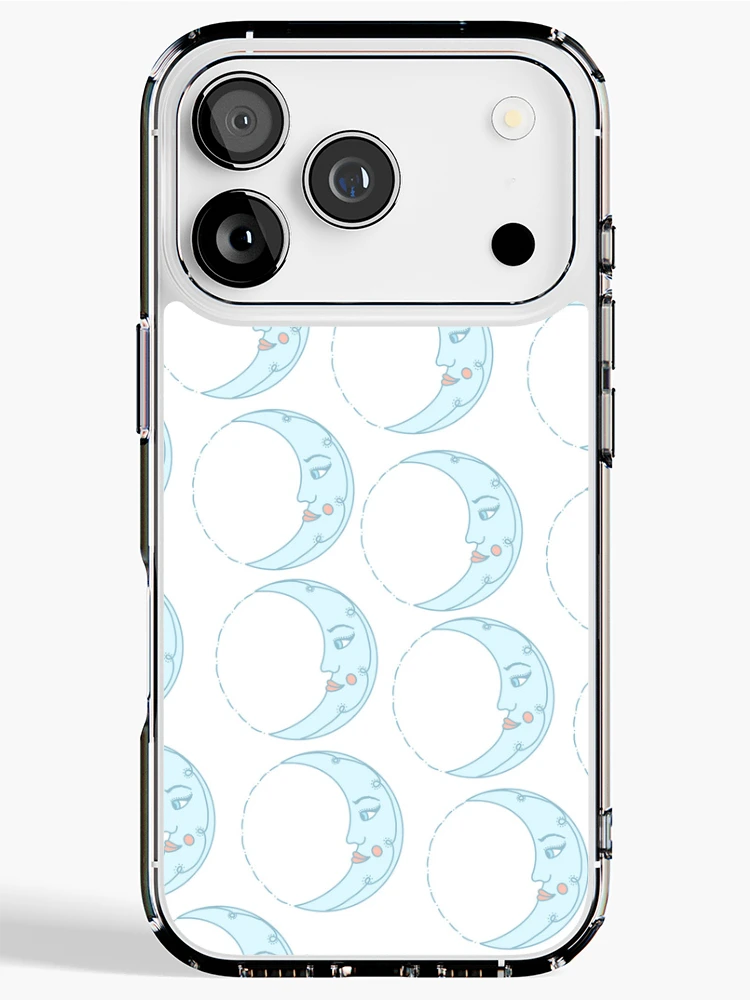 Thumbnail 1 of 5, iPhone Case, moon pattern designed and sold by Florence O’Brien.