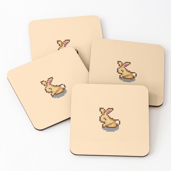Item preview, Stardew Valley Happy Rabbit designed and sold by aiya-pixels.