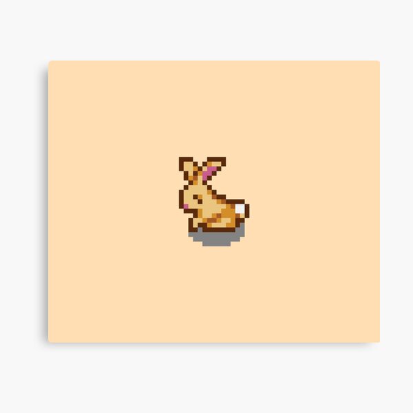 Item preview, Stardew Valley Happy Rabbit designed and sold by aiya-pixels.