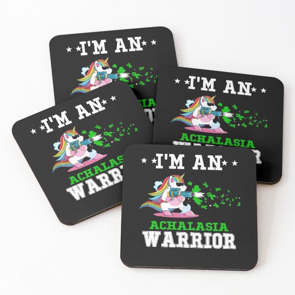 Item preview, Funny Unicorn I'm An Achalasia Warrior designed and sold by heppenp.