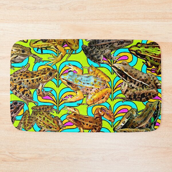 Item preview, LEOPARD FROGS RETRO designed and sold by ICONIC-SONIC Shop.