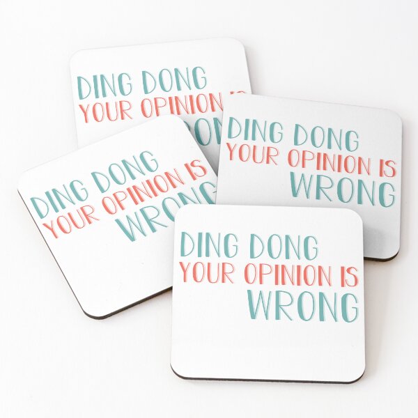 Item preview, Ding Dong Your Opinion is Wrong designed and sold by ErmessThiings.