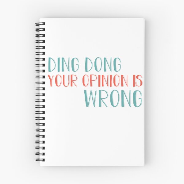 Item preview, Ding Dong Your Opinion is Wrong designed and sold by ErmessThiings.