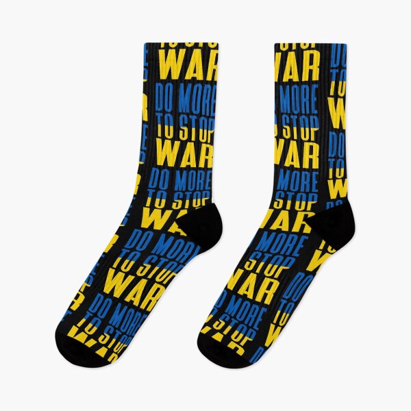 Item preview, Do More To Stop War! Ukraine Flag Colours designed and sold by Trinket-Trickster.