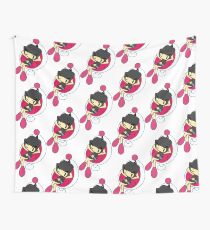 Black Bomberman - Super Bomberman R Wall Tapestry