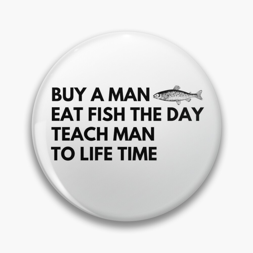 Buy A Man Eat Fish He Day Teach Fish Man to A Lifetime Hat Joe Biden Funny  Trump 2024 Hat Trucker Hat Baseball Cap