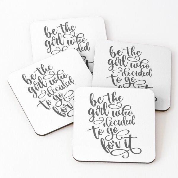 Item preview, be the girl who decided to go for it designed and sold by TheWildePeach.