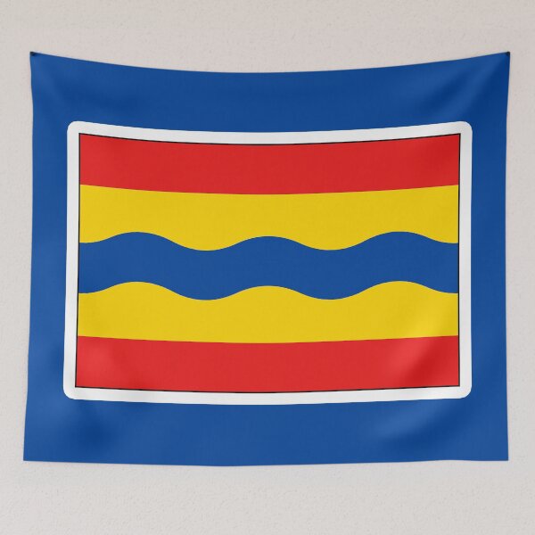 Item preview, OVERIJSSEL Flag Gifts, Masks, Stickers & Products (GF) designed and sold by mpodger.