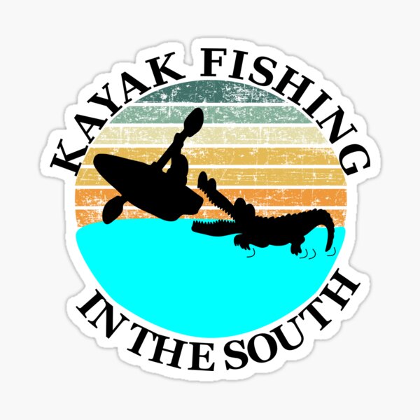 KAYAK FISHING BASS STICKER/DECAL Kayaking/Canoeing/Watersports/Sit On Top  £4.00 - PicClick UK