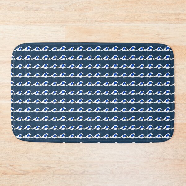 Item preview, The Great Wave Pattern (Dark Blue) designed and sold by ArteTeoma.