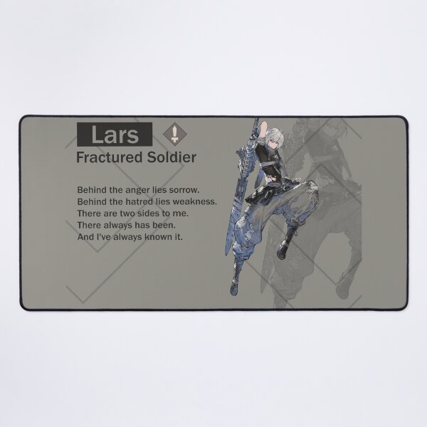Item preview, Lars - Fractured Soldier (Nier Reincarnation) designed and sold by VelvetZone.